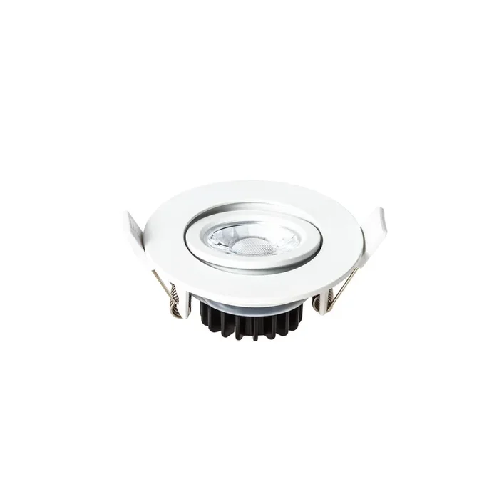 LEDxOn LED-Deckeneinbaustrahler EDOS 40° 3000K 9W CRI>80 IP65 750lm weiß