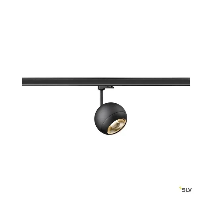 LIGHT EYE ® 150, 3~ Spot, rund, GU10, 1x max. 13 W, matt schwarz