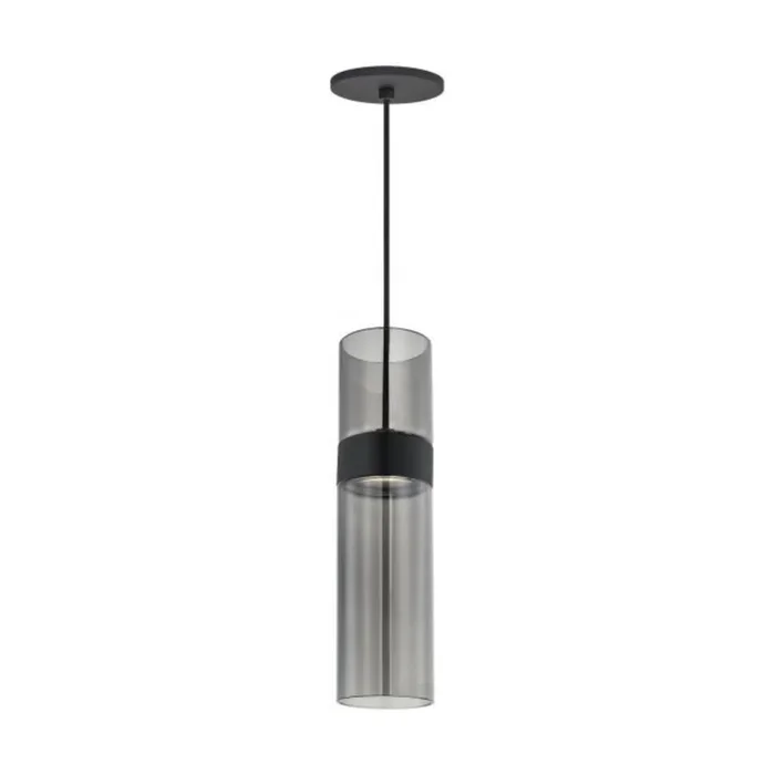 Manette Medium Pendant Line-Voltage Pendants/Suspension 1-Light LED 3000K Black by Sean Lavin700TDMANMTKB-LED930