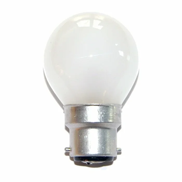 Merkur Glühbirne G45 Tropfen 60W B22d matt 125-130V Glühlampe warmweiß dimmbar Sonderspannung