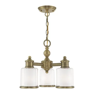 Middlebush Three Light Mini Chandelier/Ceiling Mount (40203-01)