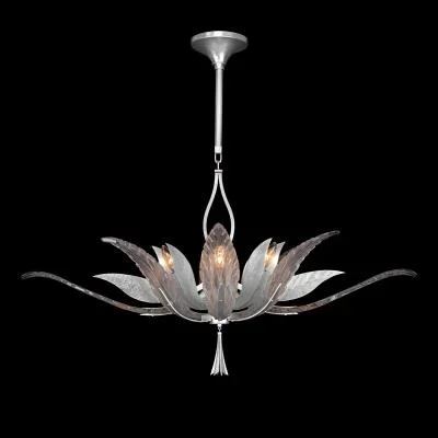 Mirage IV 5-Blade Indoor Ceiling Fan – Brushed Nickel Finish – Walnut Blade – 52in. Sweep – 16W Integrated LED Module