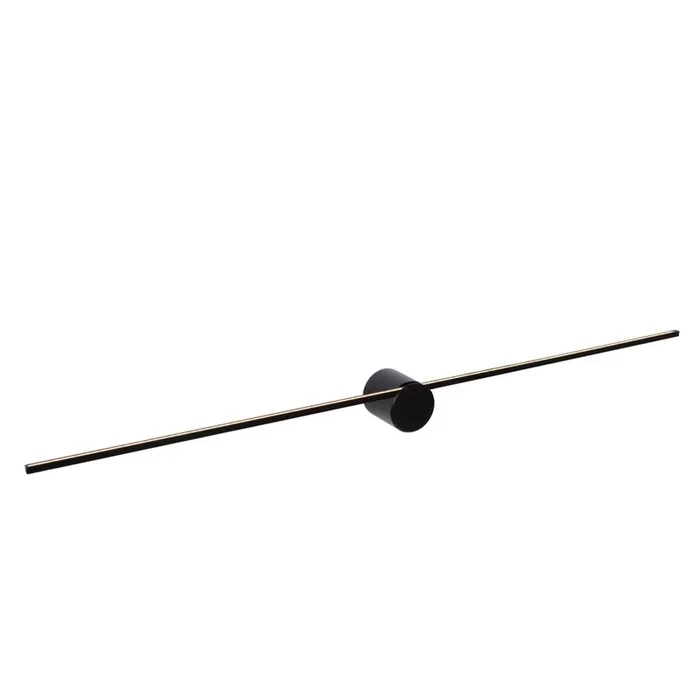 MIZAR Wandleuchte Badezimmer LED 1x11W 2700K IP44 Schwarz