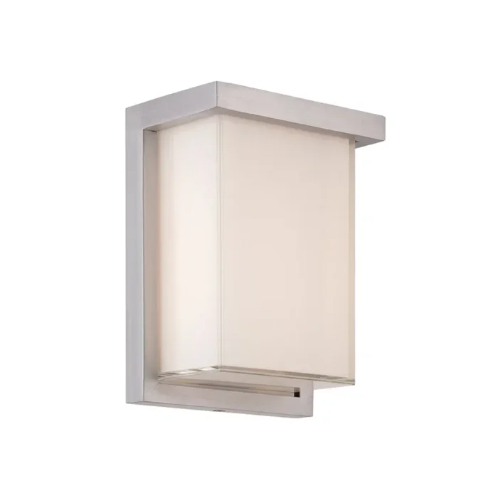 Modern Forms WS-W1408-AL 3000K 11.5 Watt LEDge LED Wall Light in Brushed AluminumWS-W1408-AL