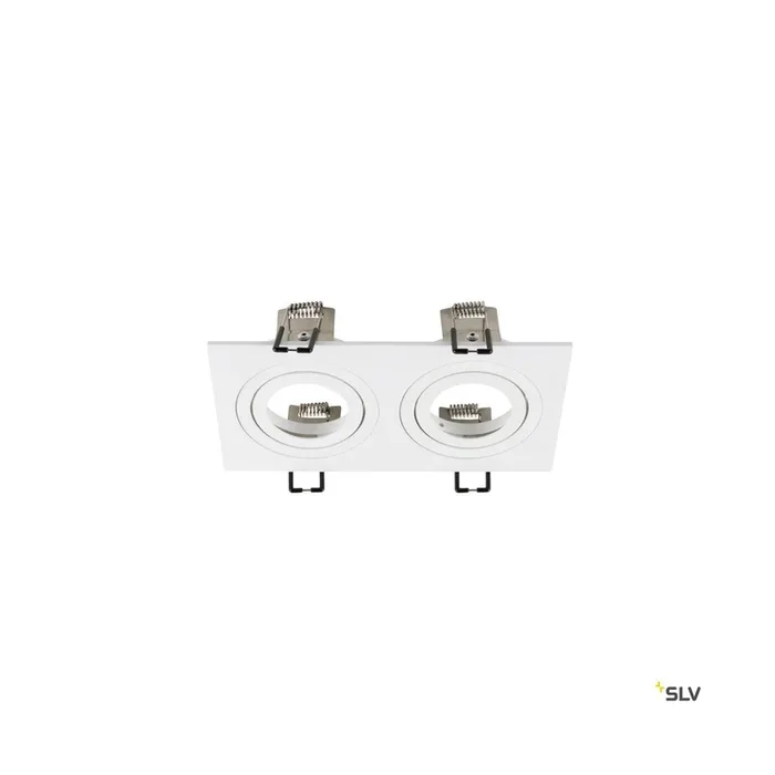 NEW TRIA® 155, Deckeneinbauring, L: 17 B: 9 H: 4 cm, zweiflammig, IP 20, weiß