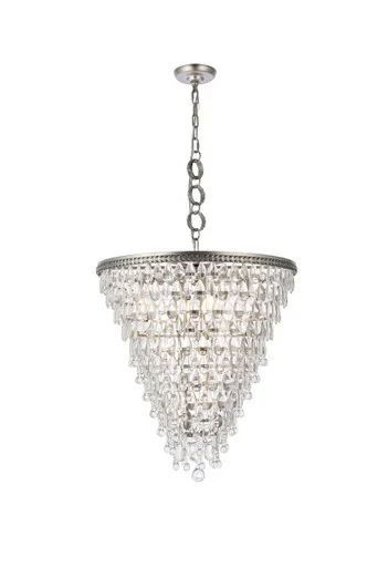 Nordic Seven Light Chandelier (1219D24AS/RC)