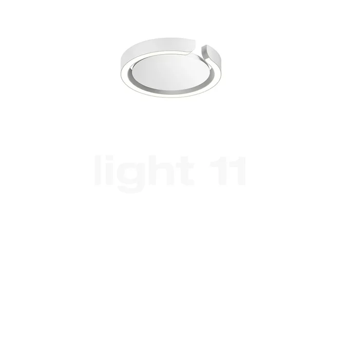 Occhio Mito Soffitto 20 Flat Wide Wand- und Deckeneinbauleuchte LED