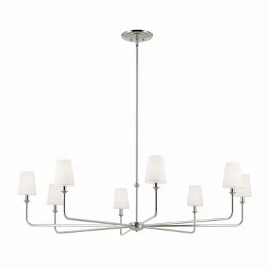 Pallas Eight Light Chandelier (52521PN)