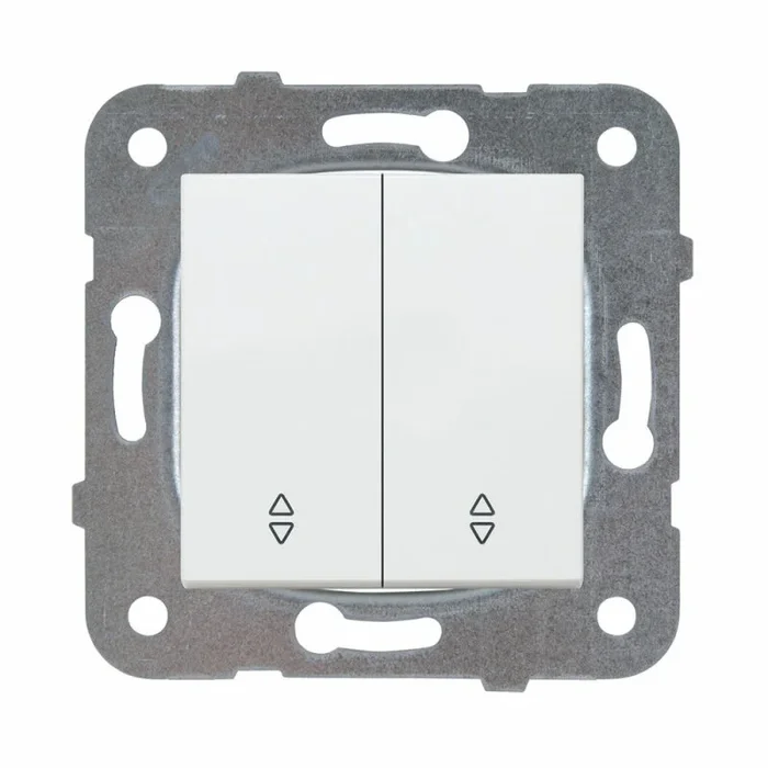 Panasonic Viko Karre-Meridian Serien- / Doppelwechselschalter Reinweiß