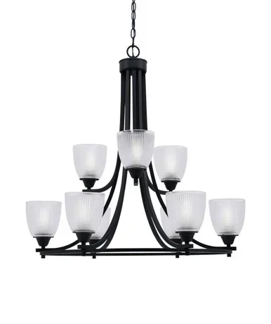 Paramount Nine Light Chandelier (3409-MB-500)
