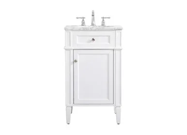 Park Avenue Single Bathroom Vanity (VF12521WH)