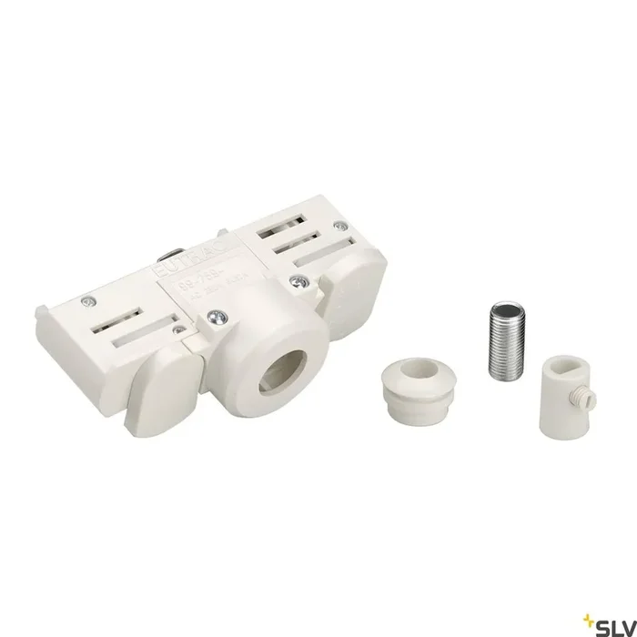 PENDELLEUCHTENADAPTER, für Hochvolt-Stromschiene 3Phasen, verkehrsweiss, inkl. Montagezubehör