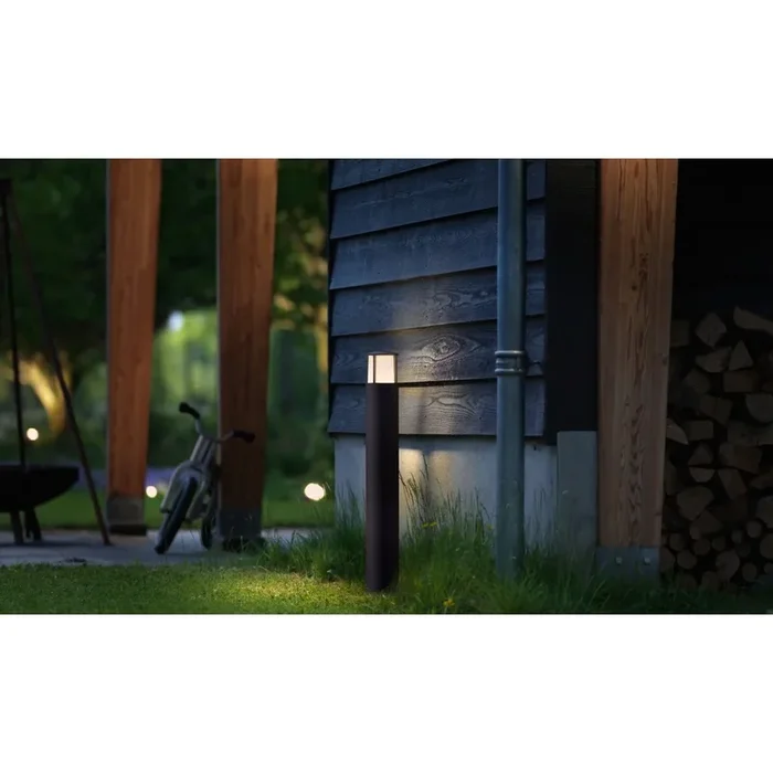 Philips Stock Wegeleuchten LED Anthrazit, 1-flammig