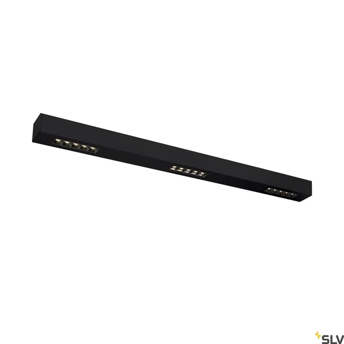 Q-LINE®, LED Indoor Deckenaufbauleuchte, 1 m, BAP, schwarz, 4000 K