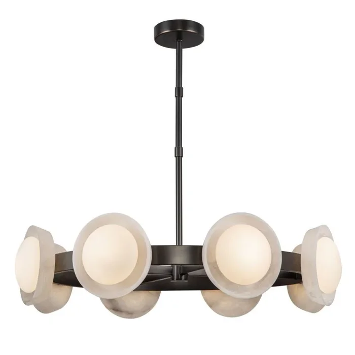Quintiesse Alonso QN-ALONSO8-UBZ-AR Kronleuchter 1x28W/LED 3000K 1130lm IP20