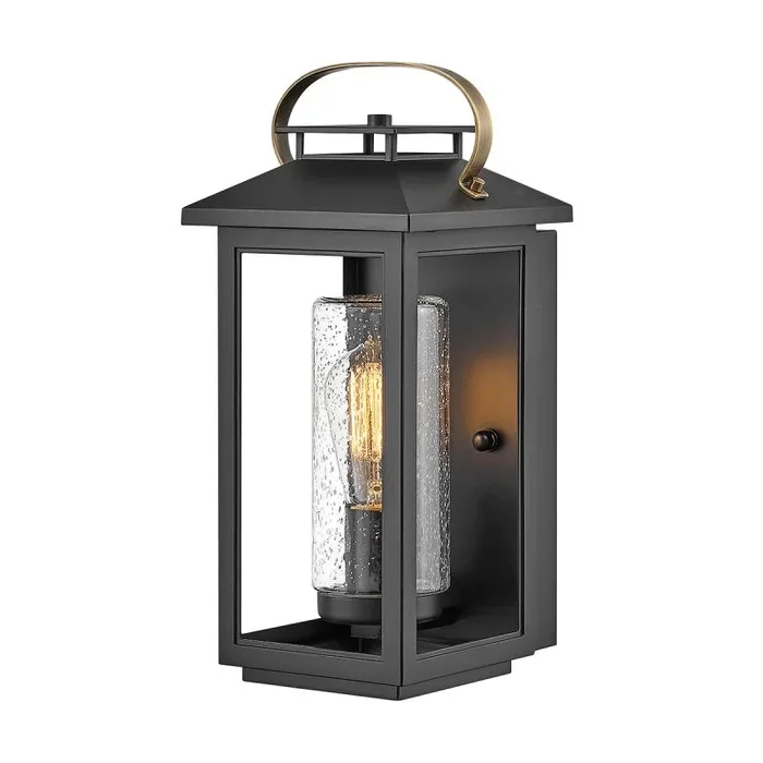 Quintiesse ATWATER QN-ATWATER-S-BK Wandleuchte 1x60W/E27 IP44