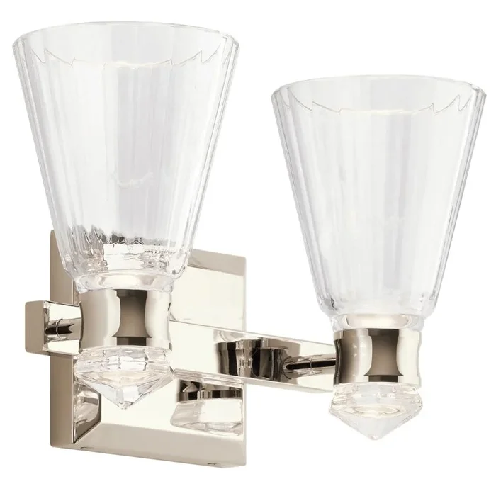Quintiesse KAYVA QN-KAYVA2-PN Wandleuchte 1x12W/LED 3000k 1250LM IP44