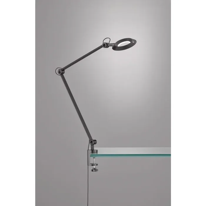 SCHÖNER WOHNEN-Kollektion Klemmleuchte Office LED Schwarz, 1-flammig