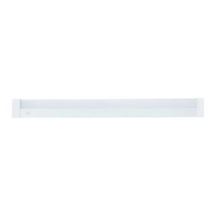 Spectrum LED Badleuchte AQUATICA eckig Weiß 60cm IP44 15W 1800lm Warmweiß 3000K mit Schalter