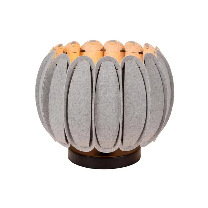 SPENCER Tischlampe Ø 30 cm 1xE27 Grau