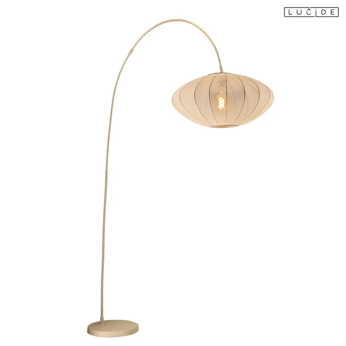 Stehleuchte CORINA 1x E27 IP20, bigbar , beige