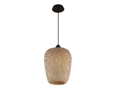 Tulum One Light Pendant (HF1001-BW)