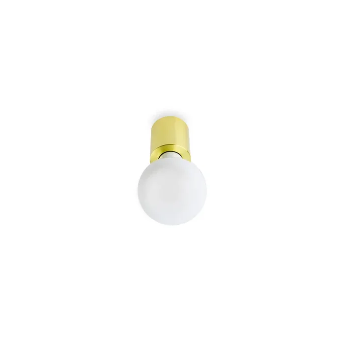 Wandleuchte TEN 70 1xE27, IP20, gold, satiniert