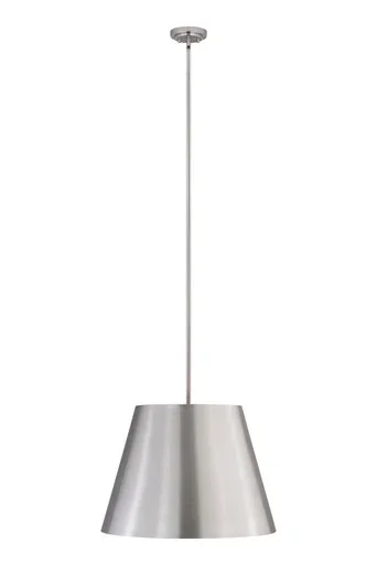 Z-Lite Lilly One Light Pendant in Brushed Nickel – 2307-24BN
