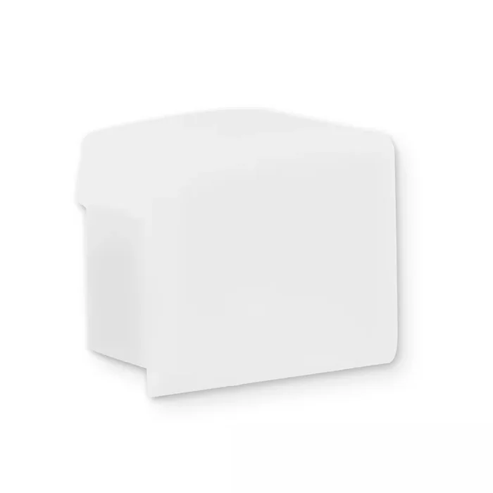Zubeh�r f�r Profil SURF10 – Endkappe, geschlossen, 1 Stk., EC81W, wei�